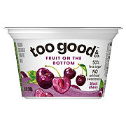 Too Good & Co. Fruit On The Bottom Greek Yogurt - Black Cherry