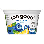 Too Good & Co. Fruit On The Bottom Greek Yogurt - Blueberry Lemon