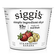 Siggi's Low-Fat Icelandic Strained Skyr Yogurt - Strawberry Banana