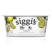 Siggi's 4% Icelandic Strained Whole Milk Skyr Yogurt - Lemon