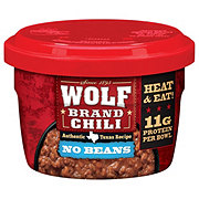 Wolf Brand Chili No Beans Microwavable Bowl