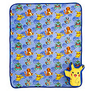 Pokémon Pikachu Cloud Pillow & Throw Blanket Set