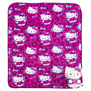 Hello Kitty Cloud Pillow & Throw Blanket Set