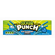 Sour Punch Blue Raspberry Straws Candy