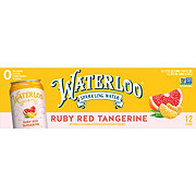 Waterloo Sparkling Water Ruby Red Tangerine 12 pk Cans