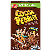 Post Cocoa Pebbles Cereal - Family Size