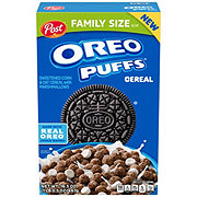 Post Oreo Puffs Cereal - Family Size
