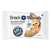 Snack It Naturally Blueberry Bagel with Cream Cheese