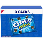 OREO Mini Chocolate Sandwich Cookies Multipack 1 oz Bags