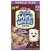 Kellogg's Frosted Mini Wheats Cocoa Cereal - Family Size