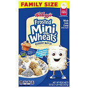 Kellogg's Frosted Mini Wheats Blueberry Muffin Cereal - Family Size