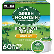 Green Mountain Coffee Breakfast Blend Light Roast Single-Serve Coffee K-Cups