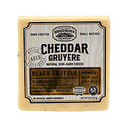 Wood River Creamery Cheddar Gruyere Cheese - Black Truffle