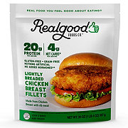 Realgood Foods Co. Lightly Breaded Dino Nuggets