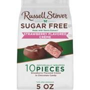 Russell Stover Sugar Free Strawberry Flavored Crème Chocolate Candy