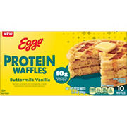 Eggo Buttermilk Vanilla 10g Protein Frozen Waffles