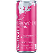 Red Bull Peach Edition White Peach Energy Drink