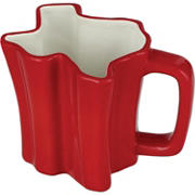 Destination Holiday Texas Shaped Mug - Red