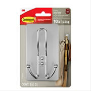 Command X-Large Triple Hook Silver