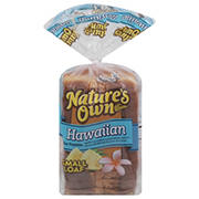 Nature's Own Small Loaf Sliced Hawaiian Bread