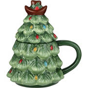Destination Holiday Cowboy Tree Mug