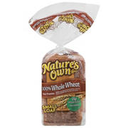 Nature's Own Small Loaf 100% Whole Wheat Bread