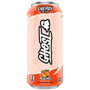 Ghost Zero Sugar Peaches Energy Drink Can