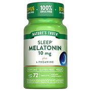 Nature's Truth Melatonin & L-Theanine Sleep Support Tablets