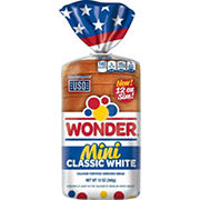 Wonder Mini Classic Sliced White Sandwich Bread