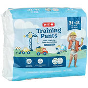 H-E-B Training Pants for Boys, 3T - 4T (32-40 lb)