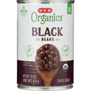 H-E-B Organics Low Sodium Black Beans