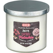 H-E-B Flavor Favorites Swoon Cherry Pistachio Scented Candle