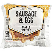 Grand Prairie Bagel Breakfast Sandwich - Spicy Sausage & Egg