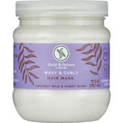 Field & Future by H-E-B Wavy & Curly Hair Mask Treatment - Coconut Milk & Honey