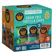 Siete Grain Free Tortilla Chips Variety Pack 1 oz Bags