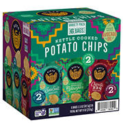 Siete Kettle Cooked Potato Chips Variety Pack 1.5 oz Bags