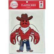 Destination Holiday Yee-Claw Plastic Bibs