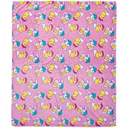 Destination Holiday Easter Throw Blanket - Cowboy Bunny & Chick