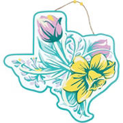 Destination Holiday Large Floral Texas Easter Wall Decor