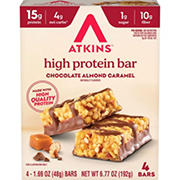 Atkins 15g High Protein Bar - Chocolate Almond Caramel