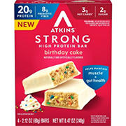 Atkins Strong 20g High Protein Bar - Birthday Cake