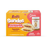 Crust Offs Charlotte's CrustOffs Frozen Sandwiches - Peanut Butter & Grape Jelly ...