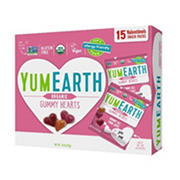 YumEarth Organic Gummy Hearts Valentine's Exchange Candy
