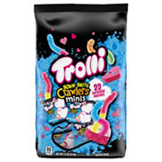 Trolli Sour Brite Crawlers Minis Valentine's Exchange Pouches