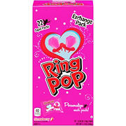 Ring Pop Cherry Craze & Strawberry Lollipops Valentine's Exchange Candy