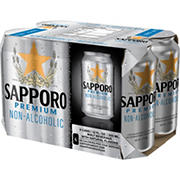 Sapporo Premium Non Alcoholic Beer 6 pk Cans