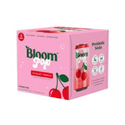 Bloom Pop Prebiotic Soda 4 pk Cans - Shirley Temple, 12 oz