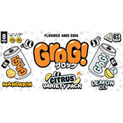 Grog Hard Soda Citrus Variety 8 pk Cans