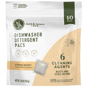 Field & Future by H-E-B Dishwasher Detergent Pacs - Citrus