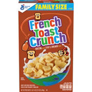 General Mills French Toast Crunch Cereal - Family Size